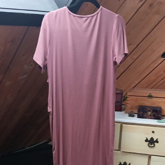 SHEIN Mauve Asymmetrical Dress - Picture 4 of 4